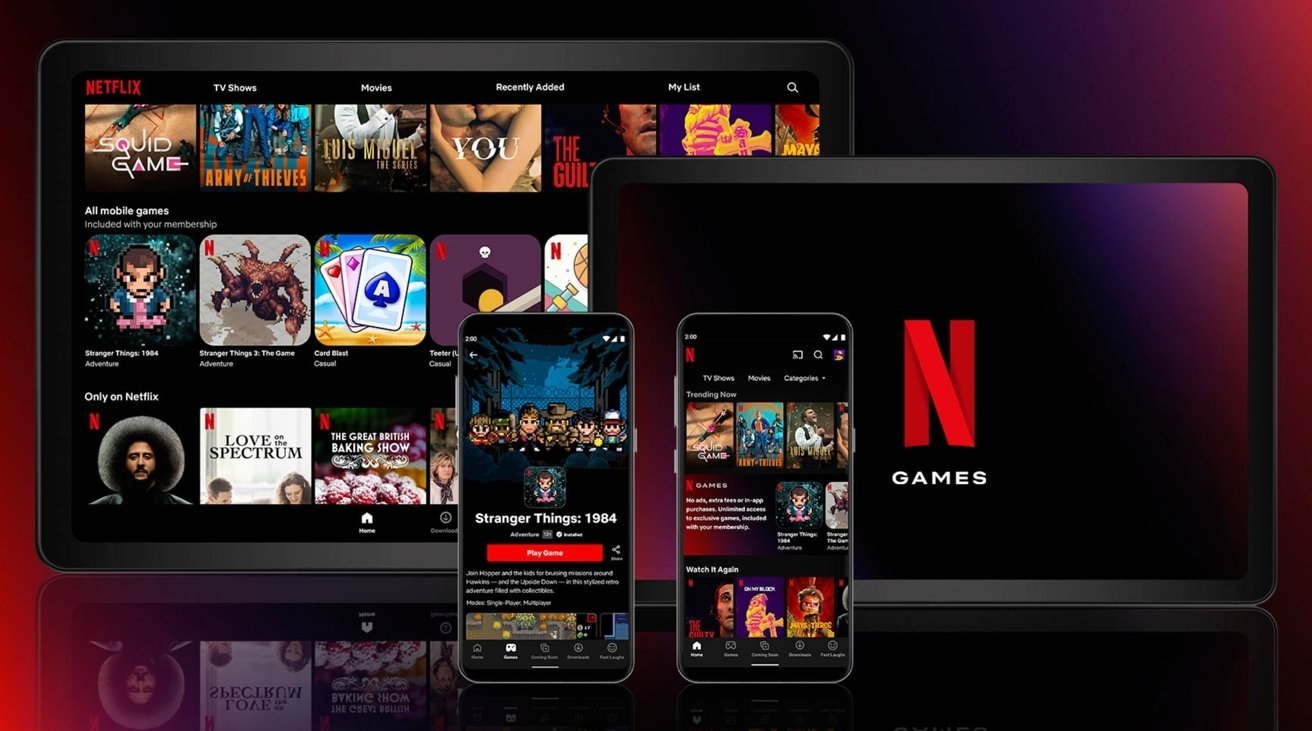 Netflix 将通过 App Store 而不是通过流媒体应用发布游戏