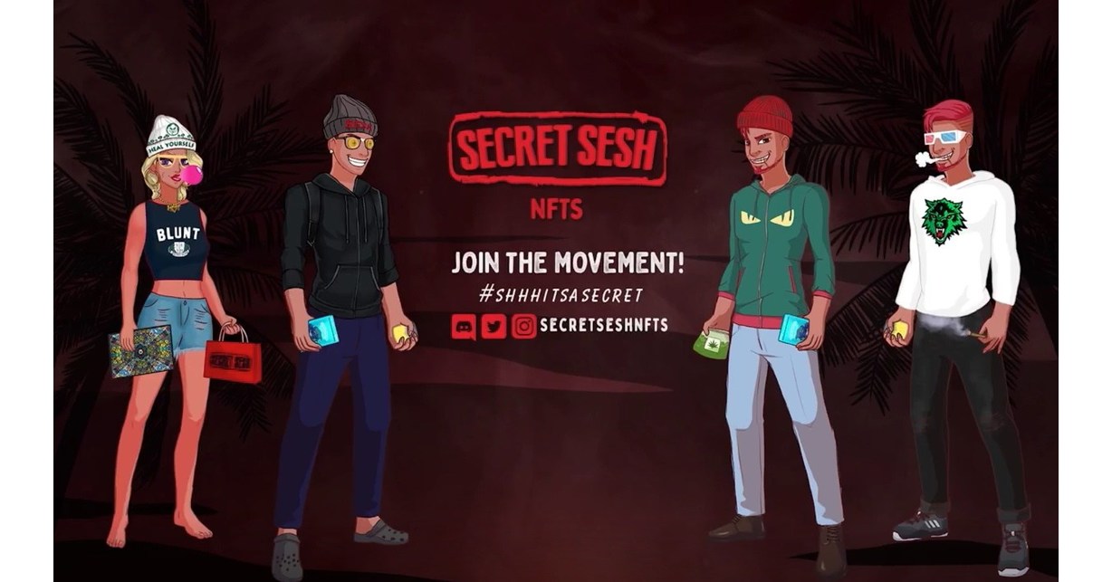 Secret Sesh LA 将推出由大麻驱动的 NFT 收藏和 Metaverse 社区
