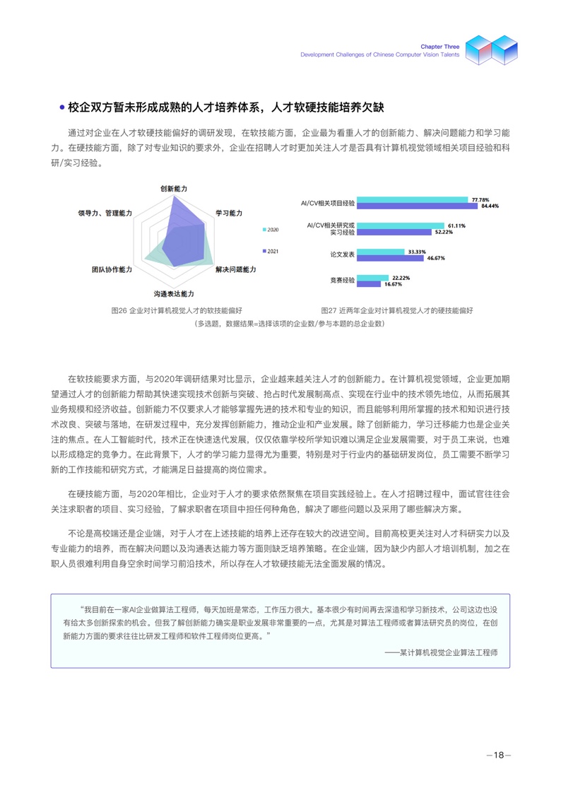 德勤咨询&极视角：2021年度中国计算机视觉人才调研报告