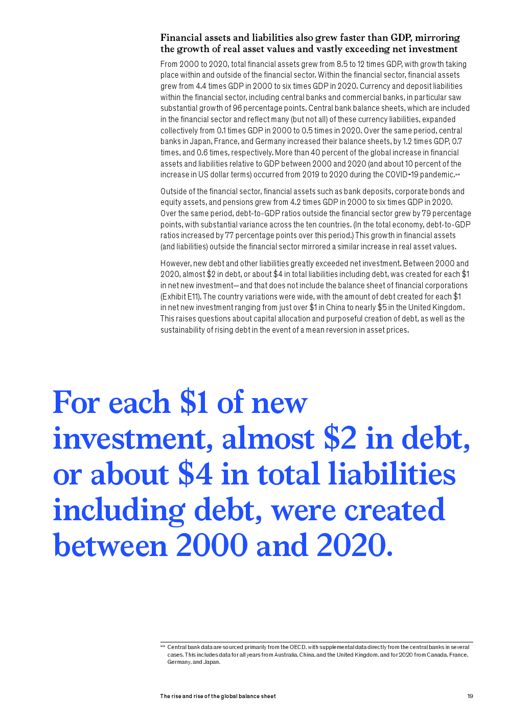 麦肯锡报告：全球资产负债的兴起