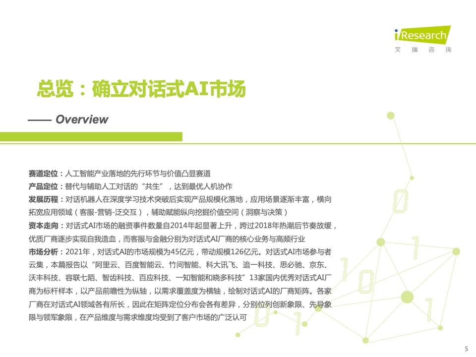 艾瑞咨询：2022年中国对话式AI行业发展白皮书