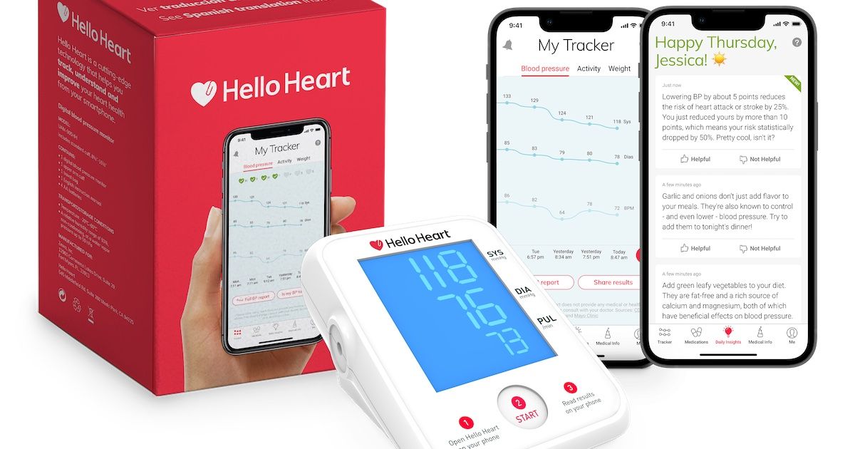 Hello Heart 获得 7000 万美元用于发展数字高血压管理服务
