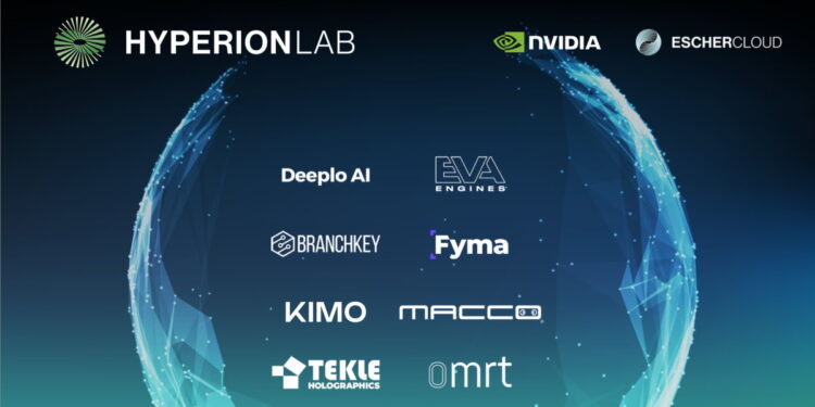 这 9 家欧洲 AI 和 HPC 初创公司入选 EscherCloud 和 NVIDIA 的 Hyperion 实验室