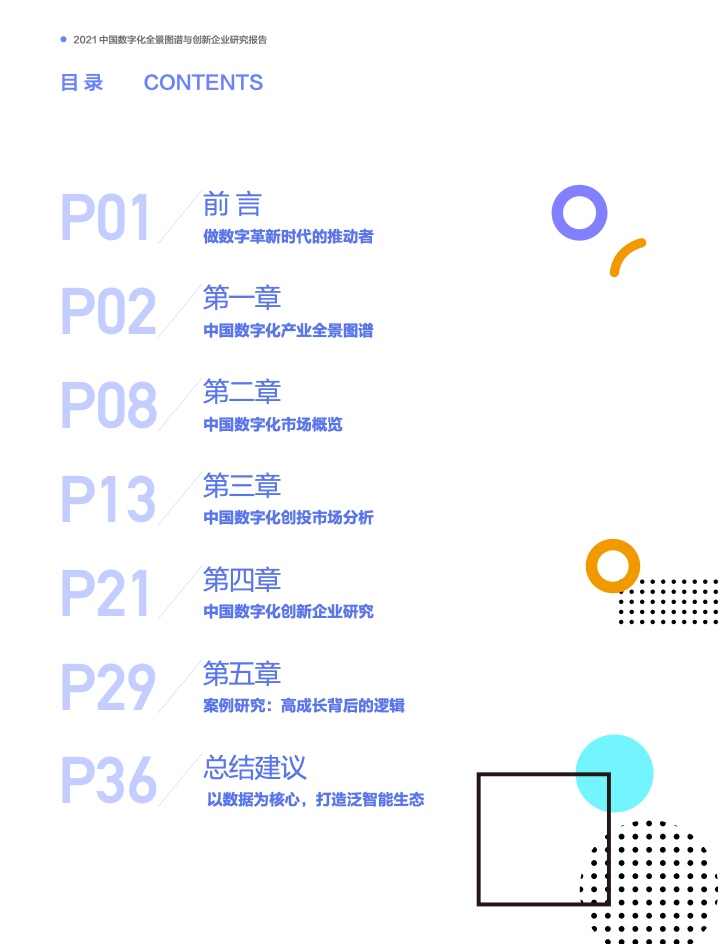 创业邦：2021中国数字化全景图谱与创新企业研究报告