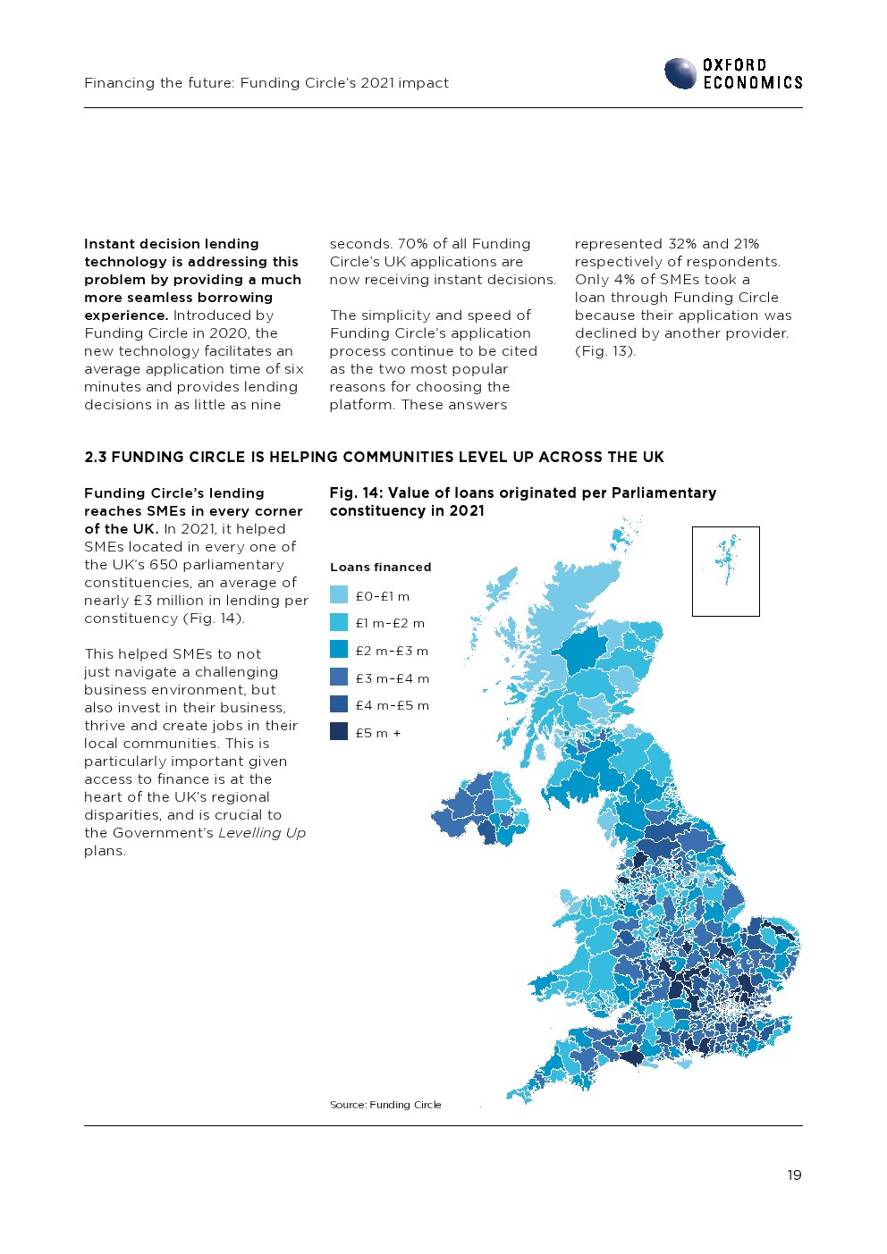 牛津大学经济学院：2021年融资对英国中小企业的影响报告