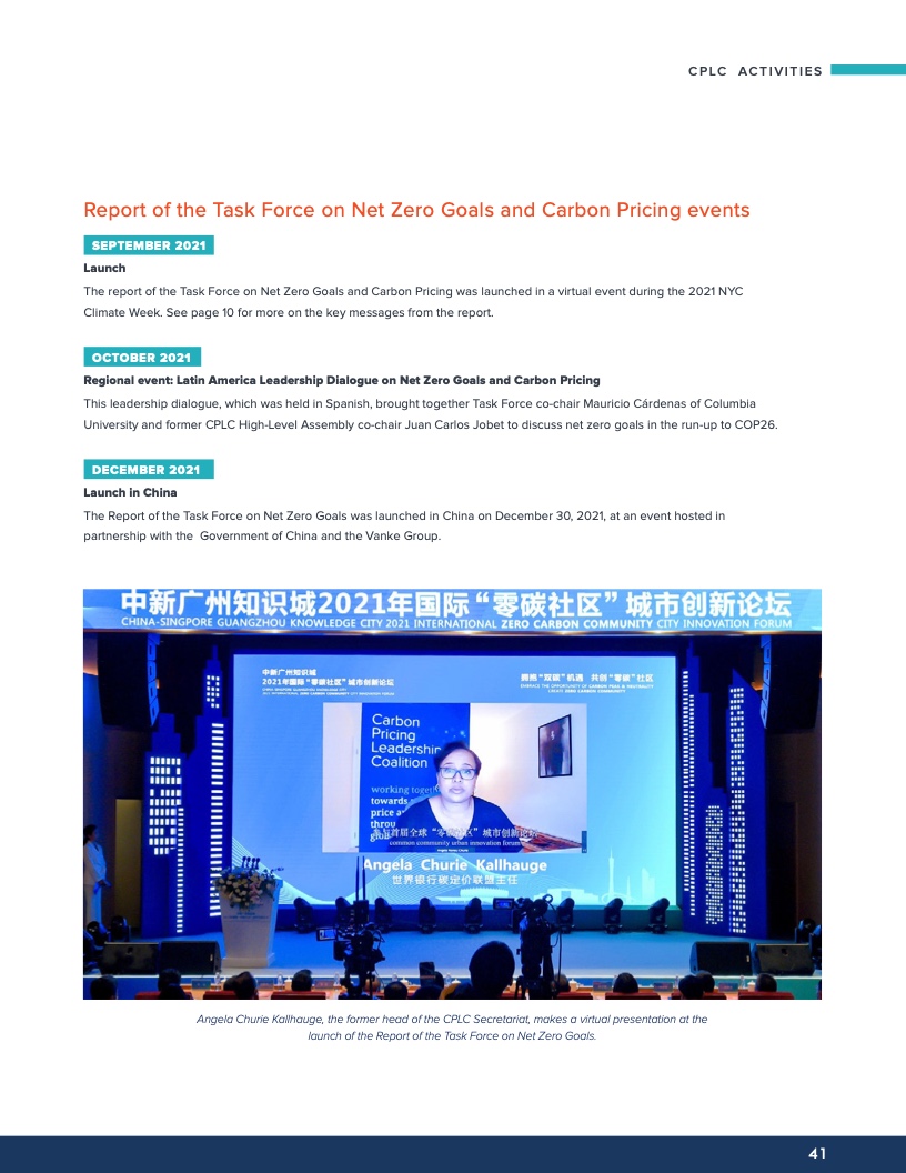 世界银行：2021-2022年碳定价领导联盟报告