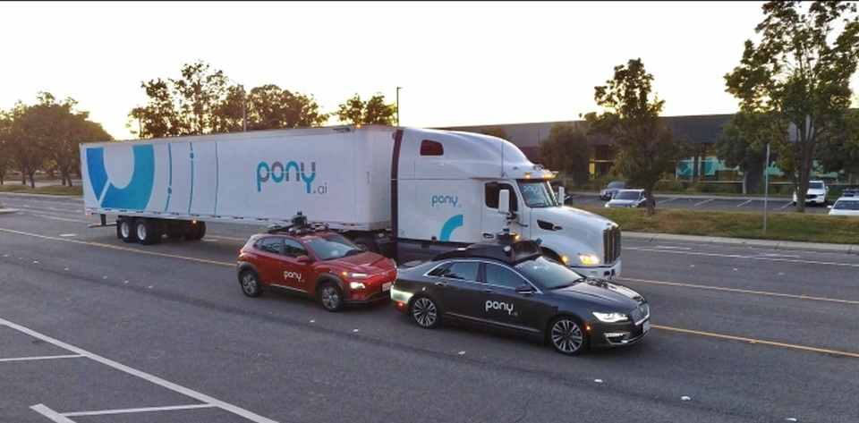 自动驾驶汽车技术初创公司 Pony.ai 加入无人驾驶卡车革命；计划在中国量产机器人卡车
