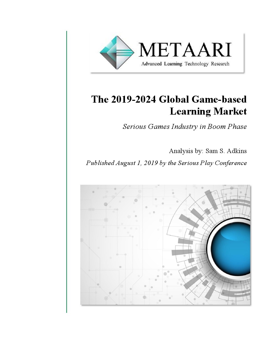 Metaari：2019-2024全球教育游戏市场研究报告
