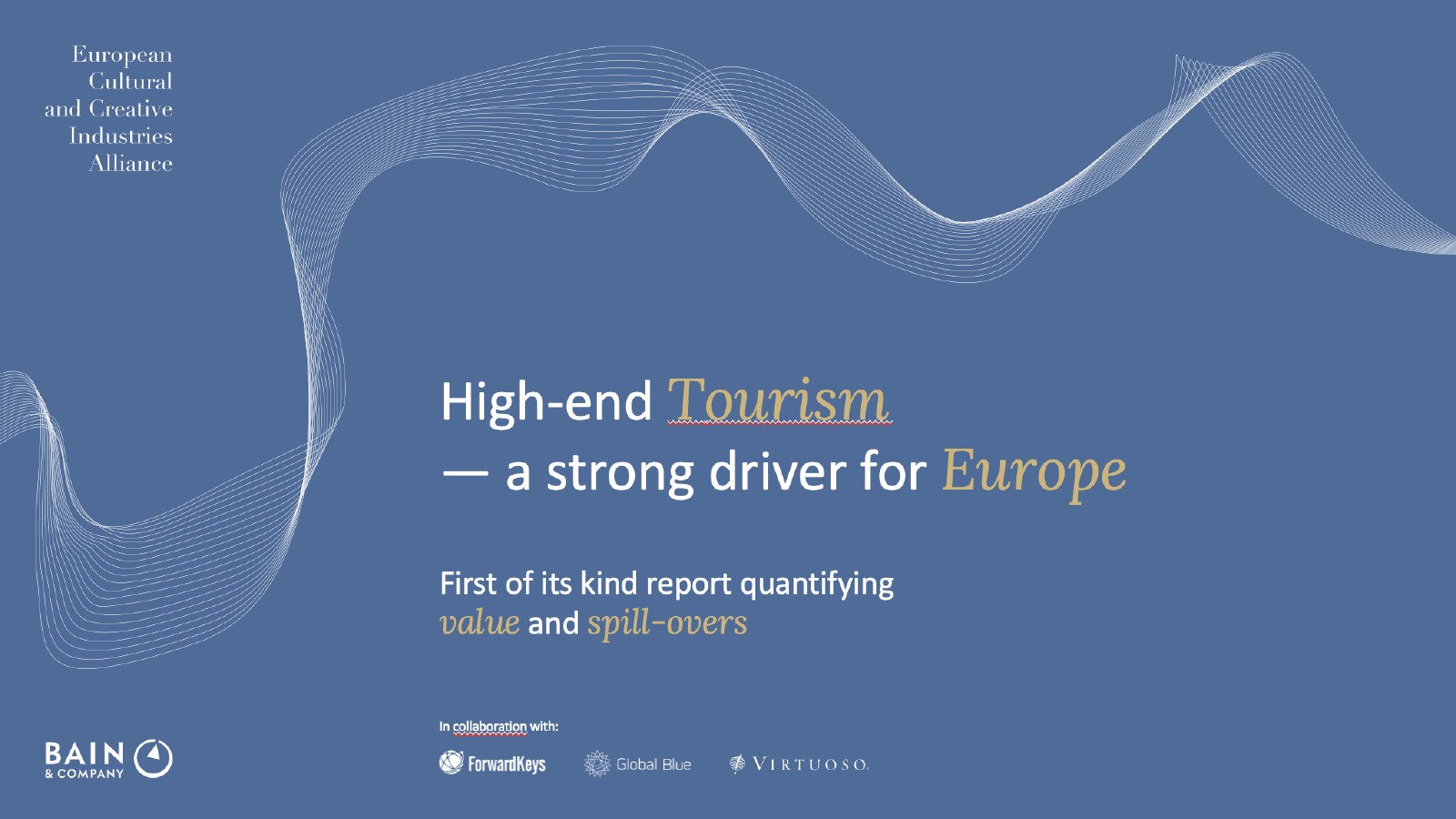 欧洲文化和创意行业联盟：欧洲高端旅游报告