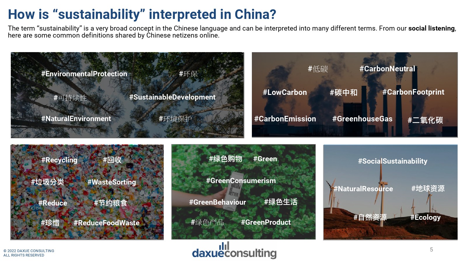 Daxue Consulting：2022年中国可持续消费报告