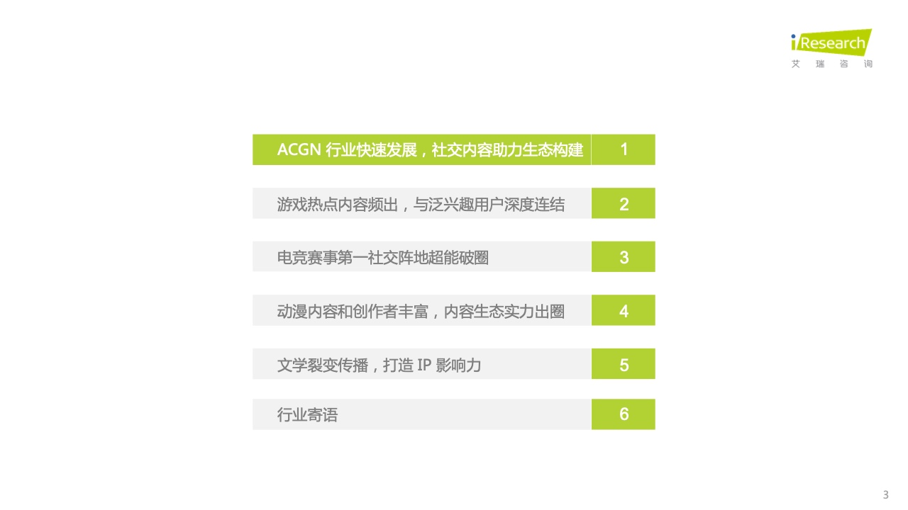 艾瑞咨询：2022年中国社交媒体ACGN内容发展研究报告