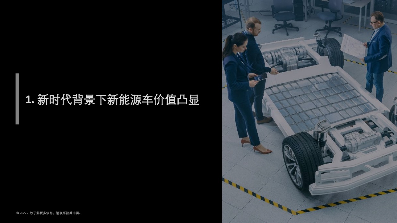 德勤咨询：2022中国新能源汽车行业投资机会观察报告