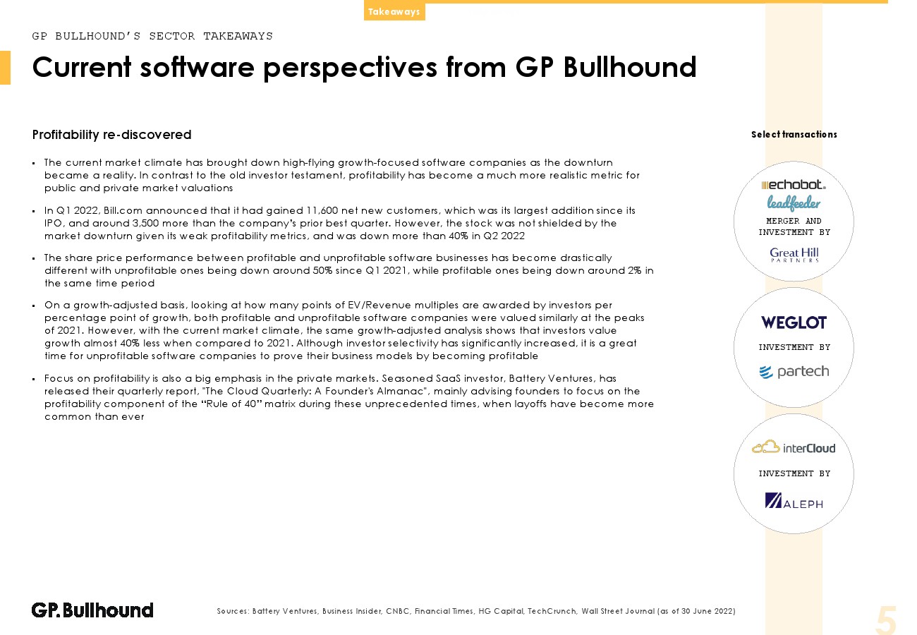 GP Bullhound：2022年Q2软件行业报告