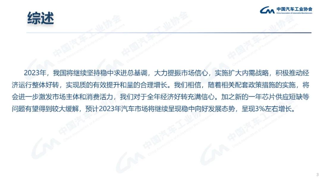 中国汽车工业协会：2022年汽车工业产销情况