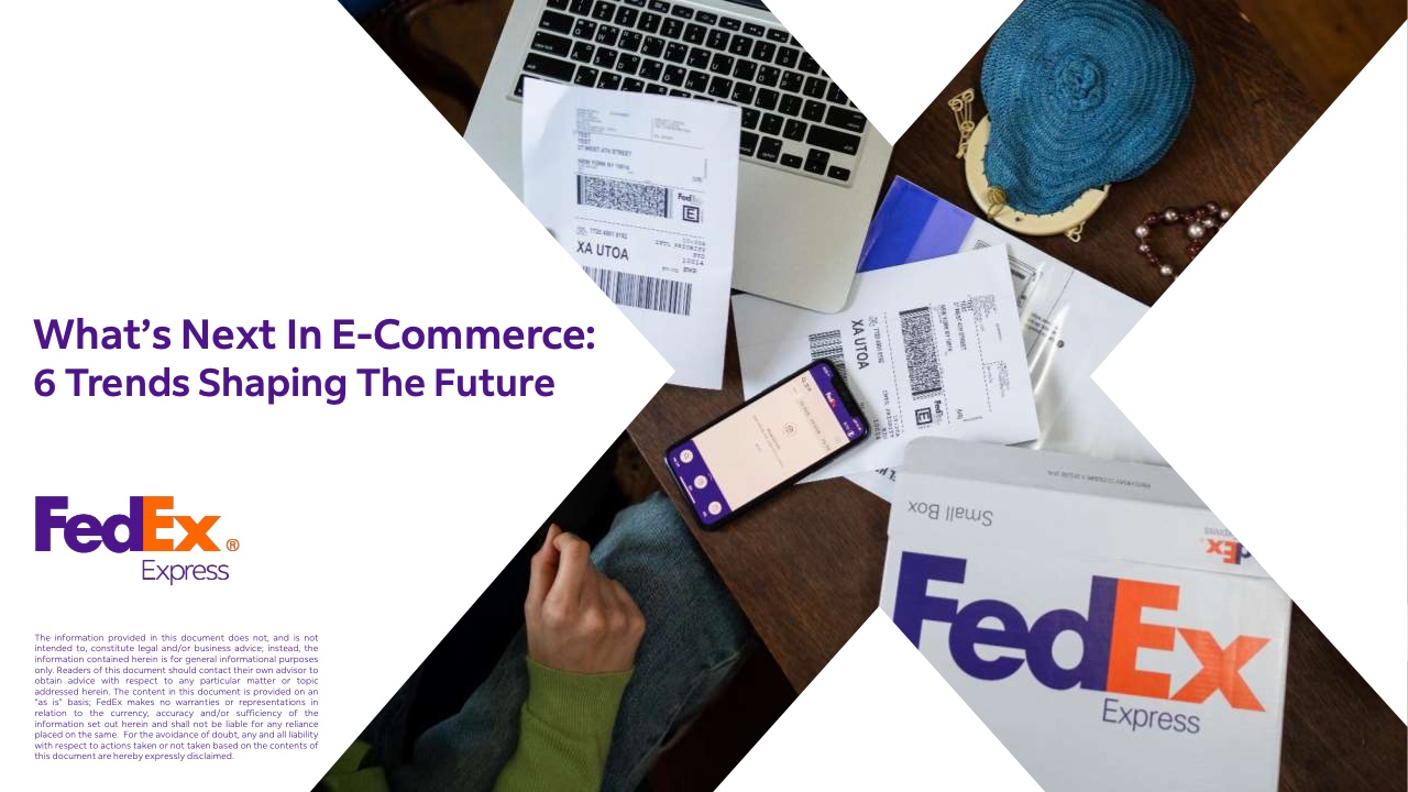 FedEx：2022年电子商务未来趋势–中东及非洲地区（AMEA）