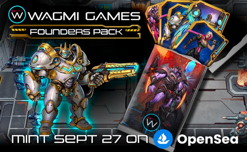 WAGMI Games 将于 9 月 27 日在 NFT 市场 OpenSea 上独家推出其创始人包