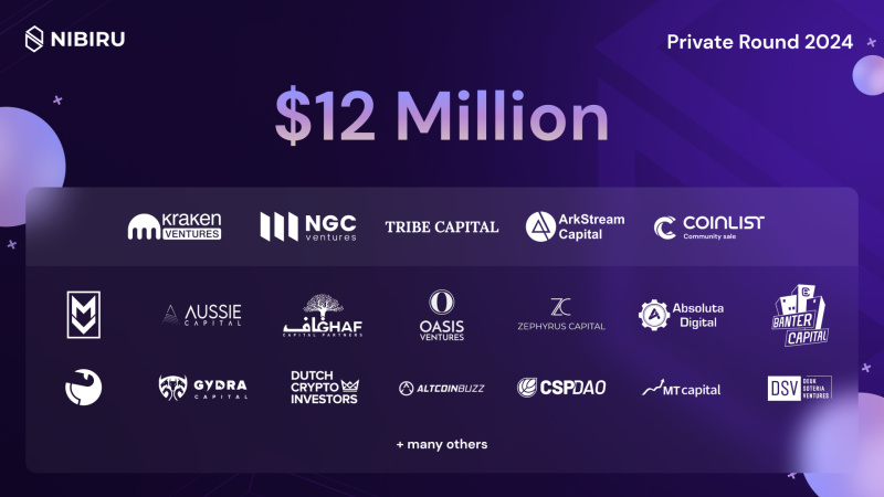 Nibiru Chain 获得 1200 万美元资金以推动以开发者为中心的 L1 区块链