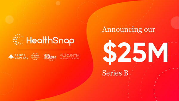 HealthSnap 完成 2500 万美元的 B 轮融资