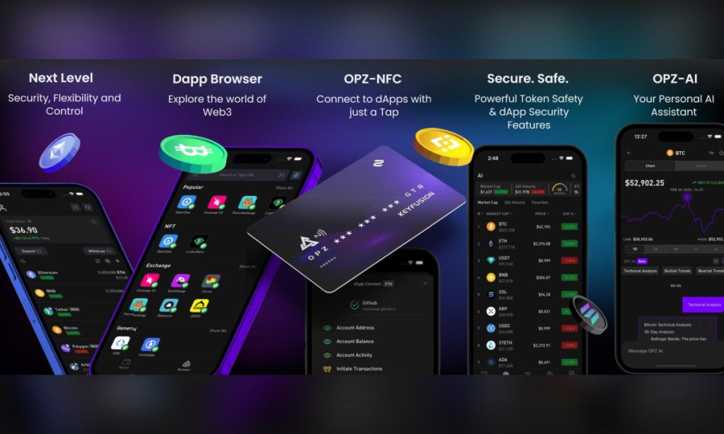 OPZ 在 iOS/Android 上推出人工智能钱包并在数小时内筹集了 20 万美元以上