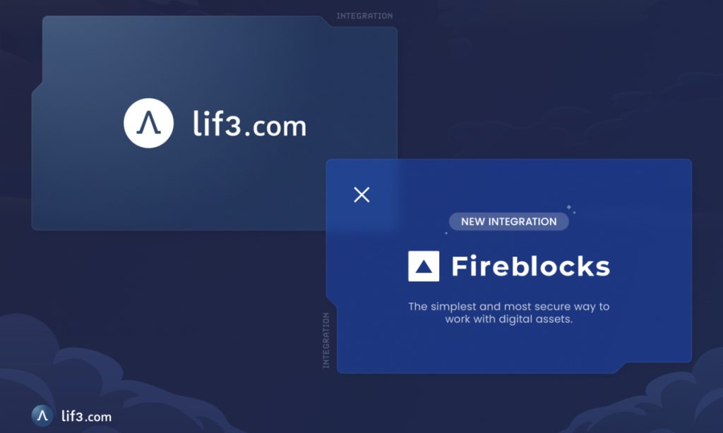 LIF3.com 集成 Fireblocks 以提升下一代消费者 DeFi 的安全性