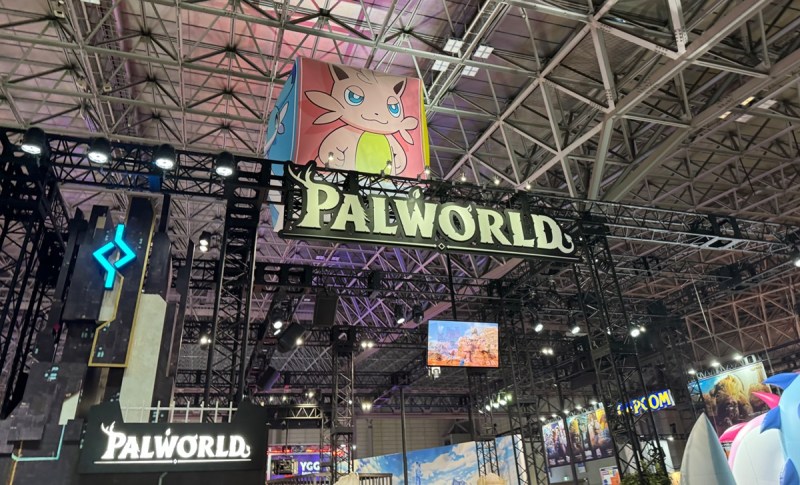 Palworld booth at Tokyo Game Show 2024.