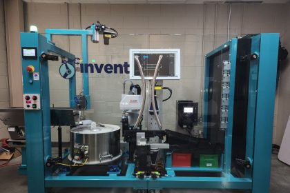 Invent Automation has integrated CapSen technology as DENSO automates in workcells like this.