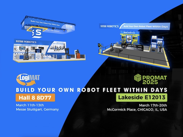 解释 SEER Robotics 将参加的即将到来的贸易展览的图片。