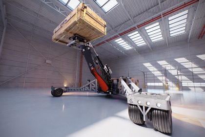 RISE Robotics 声称其 Beltdraulic SuperJammer 电动驱动臂比其他机器人更强大、更精确。