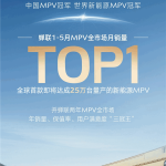 中国MPV王者！比亚迪腾势D9蝉联1-5月MPV全市场销冠