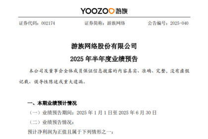 全球化卡牌+战略成了 游族网络：上半年净利暴增最高12倍