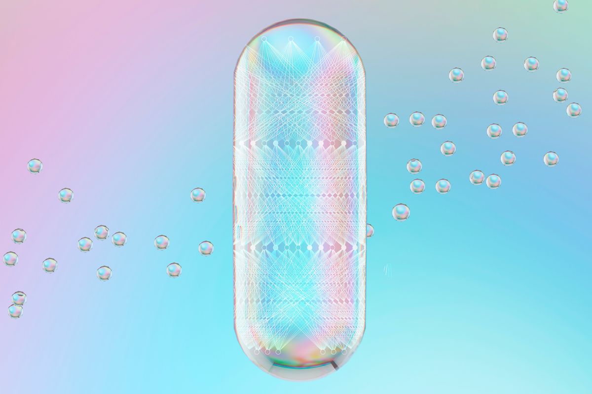 3d-rendering-of-a-floating-iridescent-pi