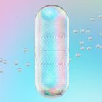 3d-rendering-of-a-floating-iridescent-pi