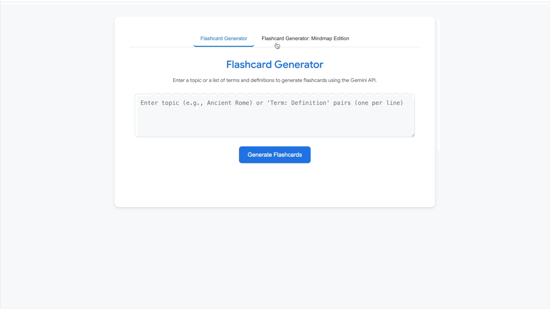 利用NotebookLM和Google AI Studio将纯文本思维导图升级为图像抽认卡。