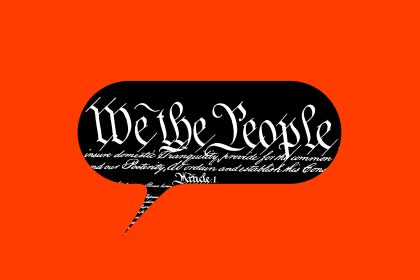 言论自由的象征图