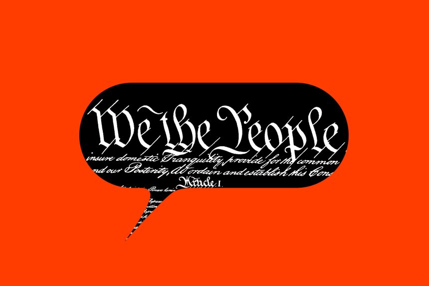 言论自由的象征图