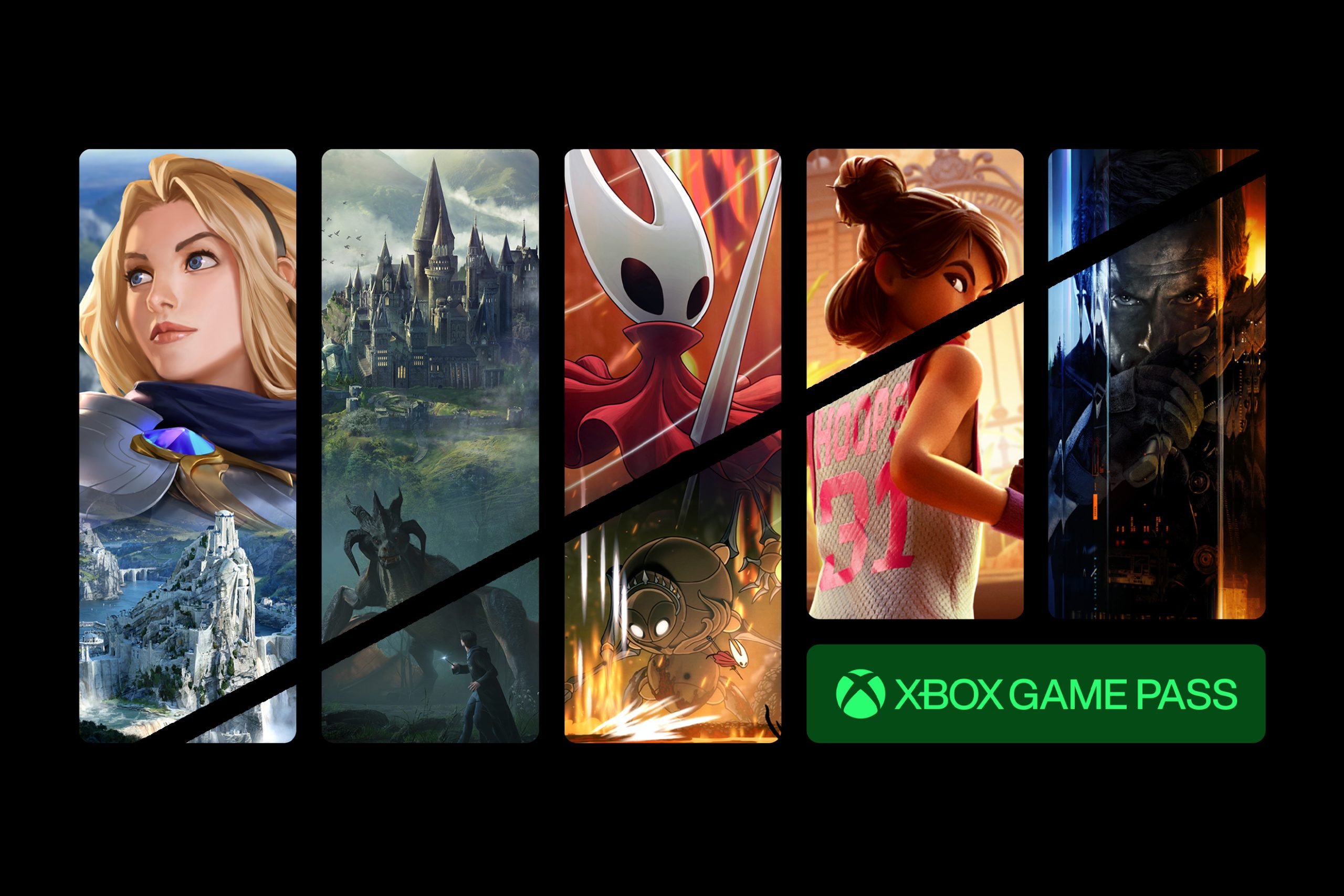 Xbox Game Pass 标志与手柄