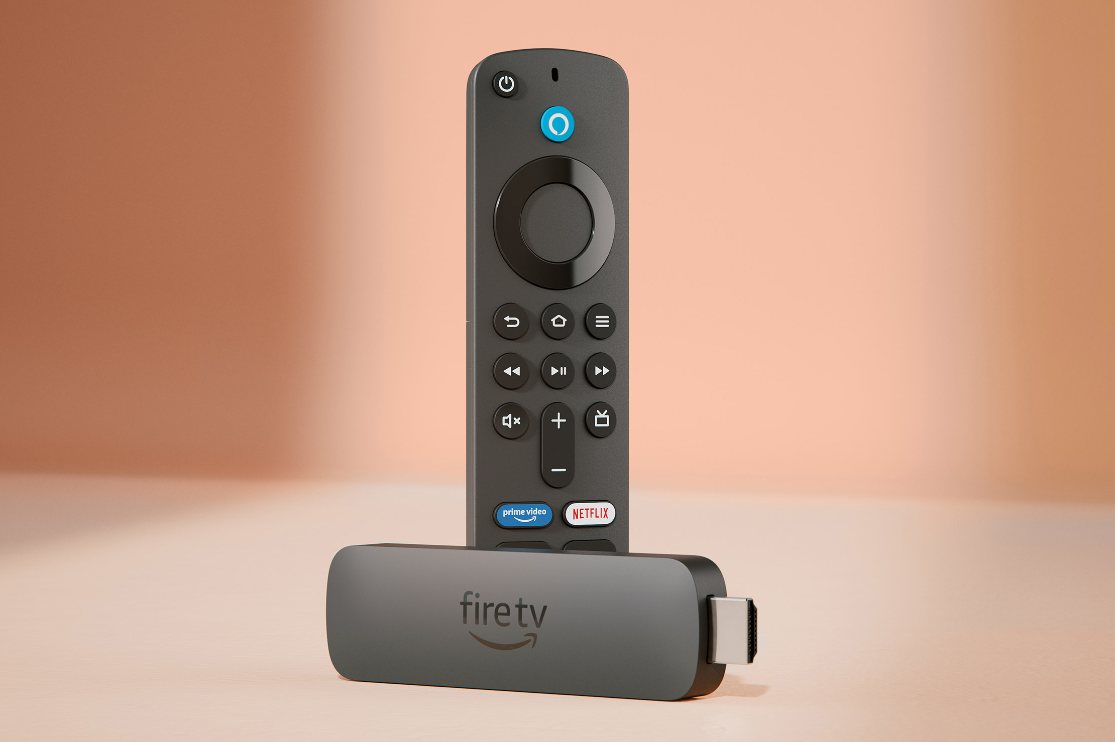 亚马逊 Fire TV Stick 4K 生活方式宣传图