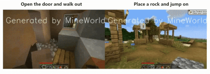 MineWorld游戏画面示例