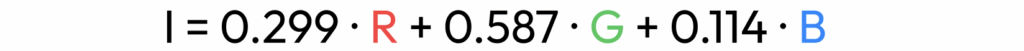 图像强度计算公式