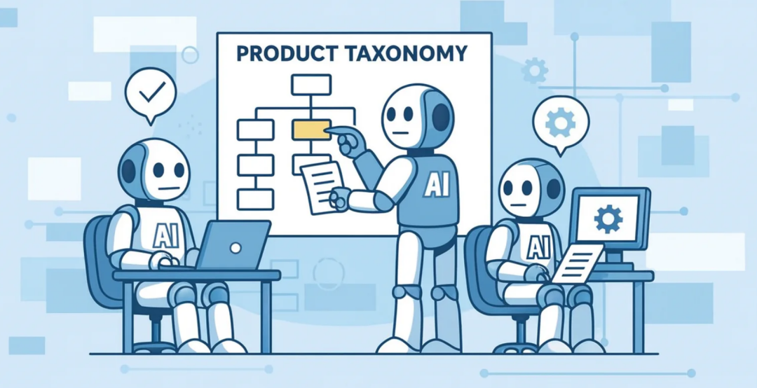 Shopify AI智能体团队实现电商商品分类的示意图