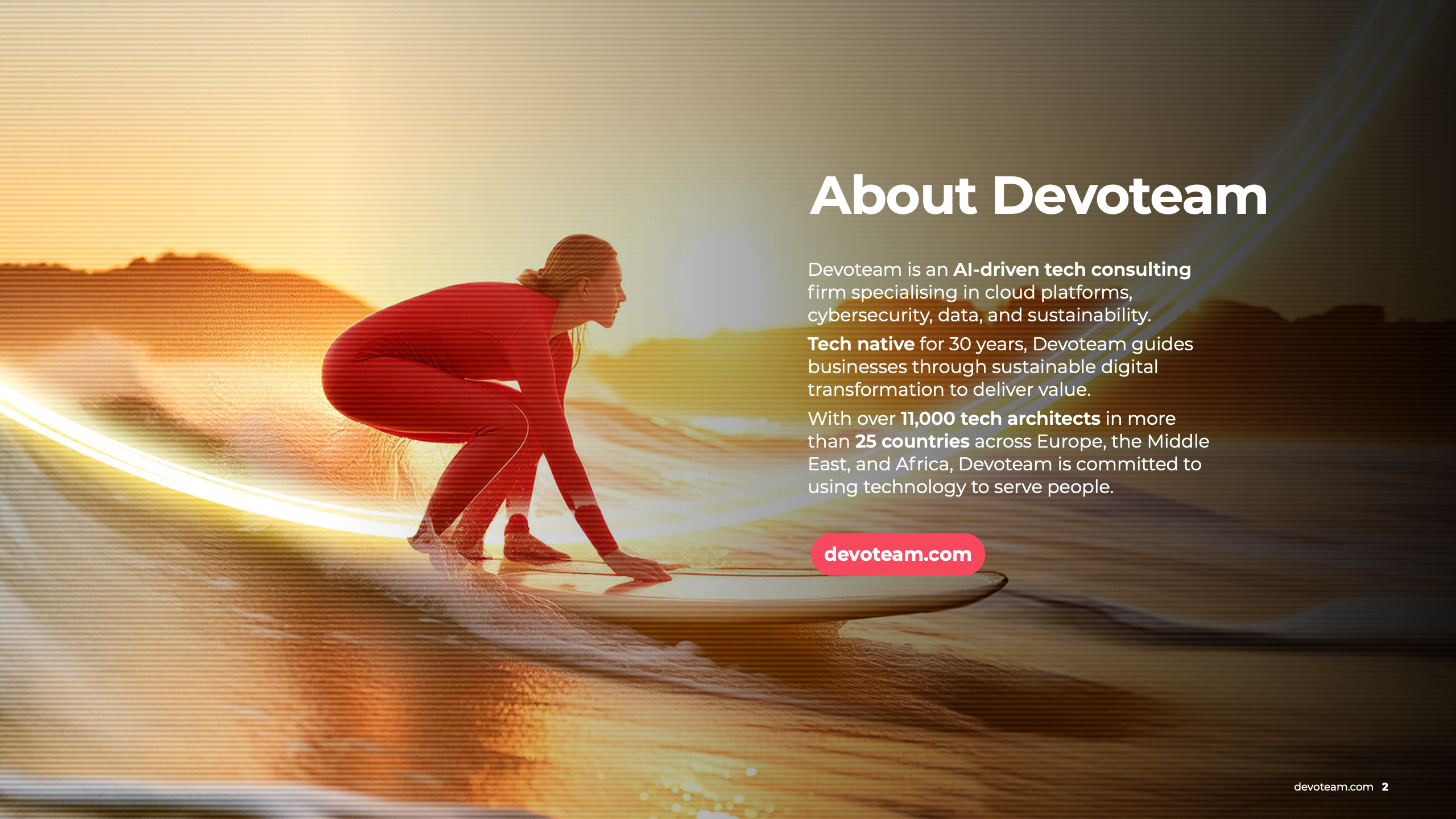 Devoteam 2025 AI准备度基准调查报告图表第二页