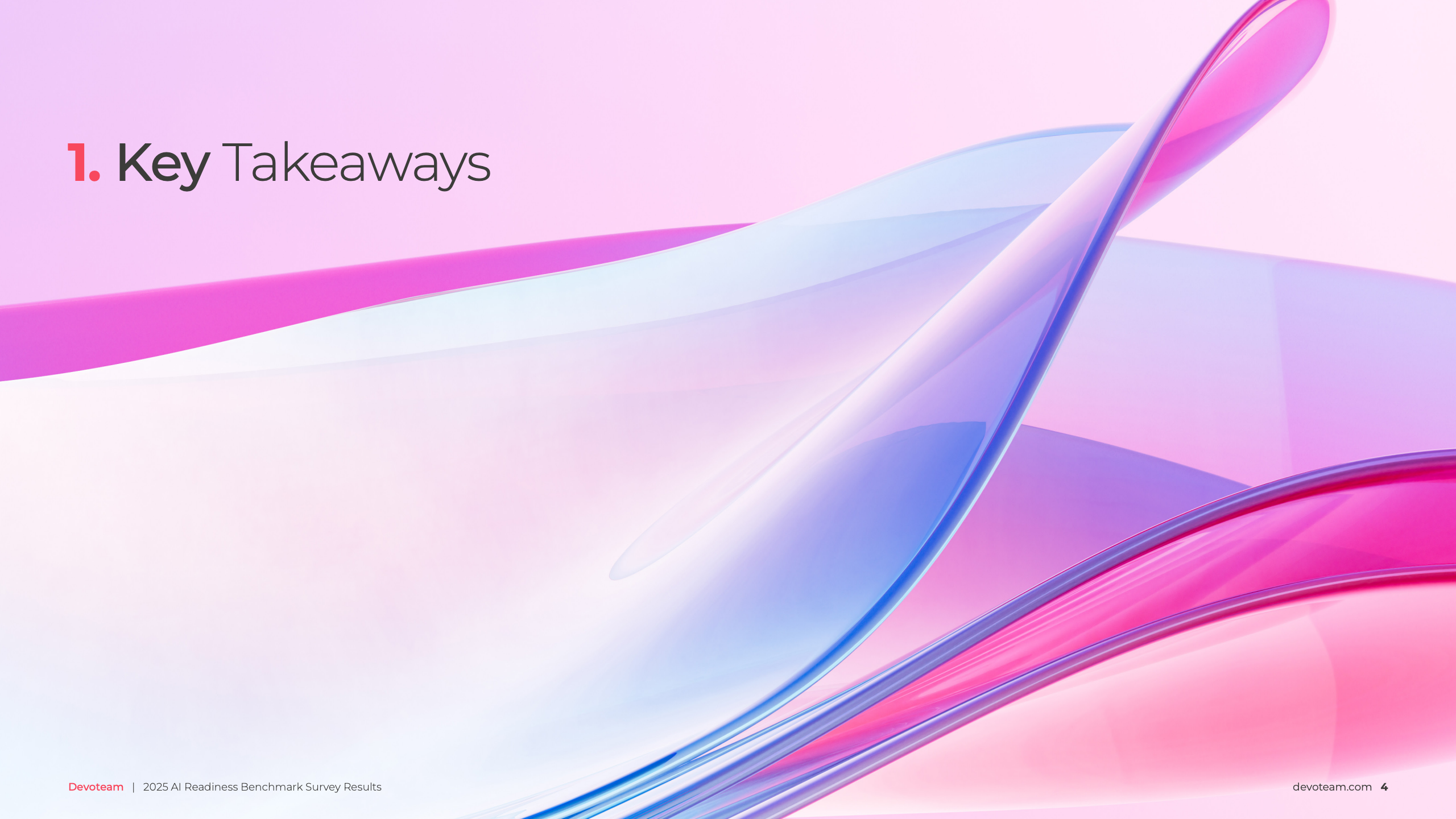 Devoteam 2025 AI准备度基准调查报告图表第四页