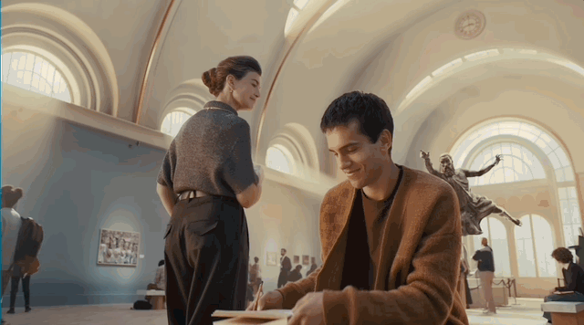 可口可乐‘Masterpiece’广告中灵感迸发的主人公