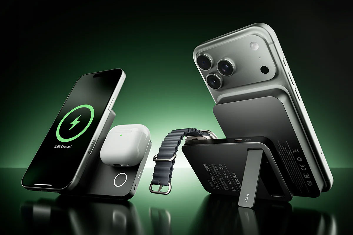 酷秀K1 Ultra磁吸充电宝，支持Qi2.2协议