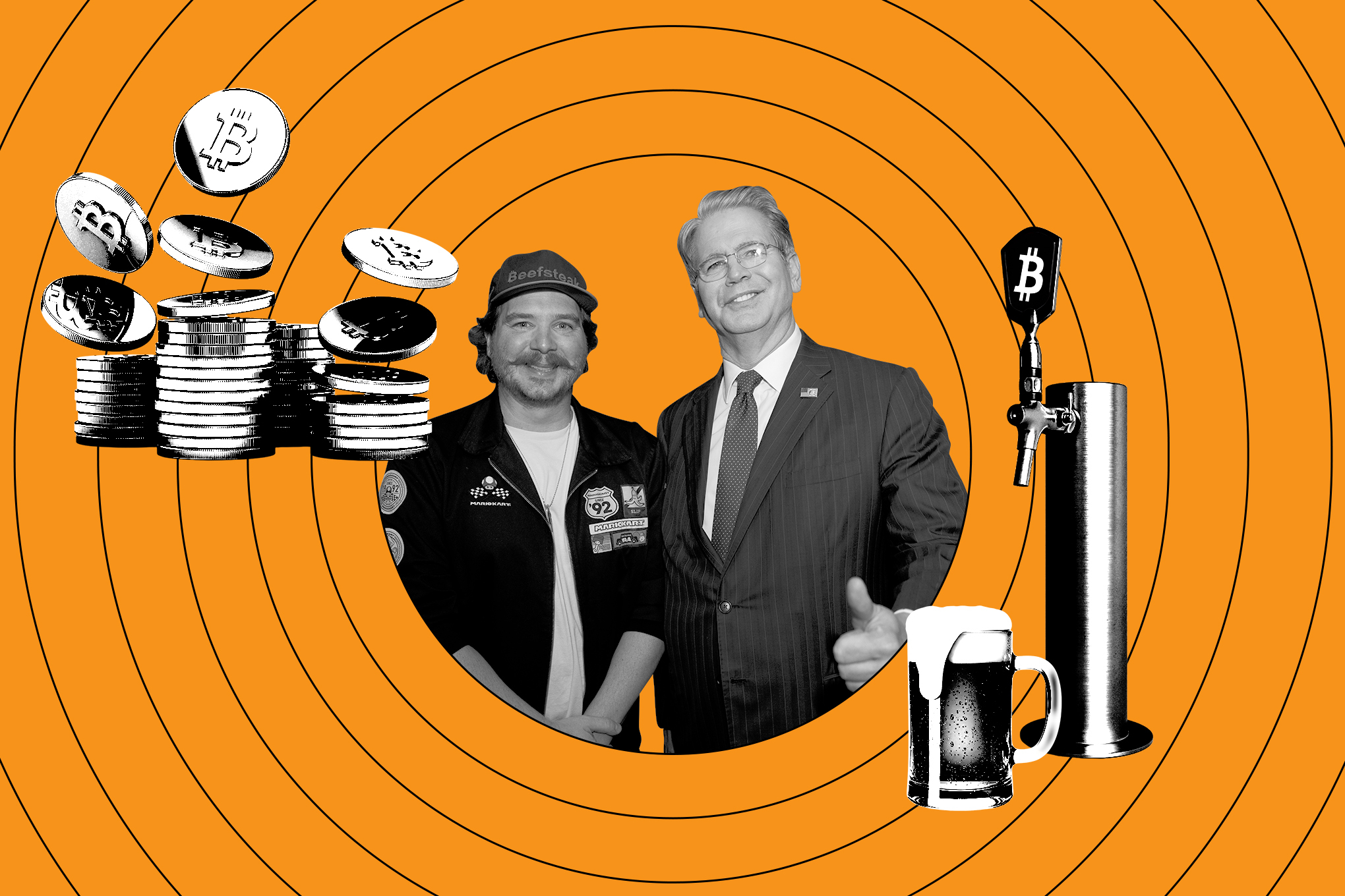 Pubkey DC比特币酒吧开业内部场景