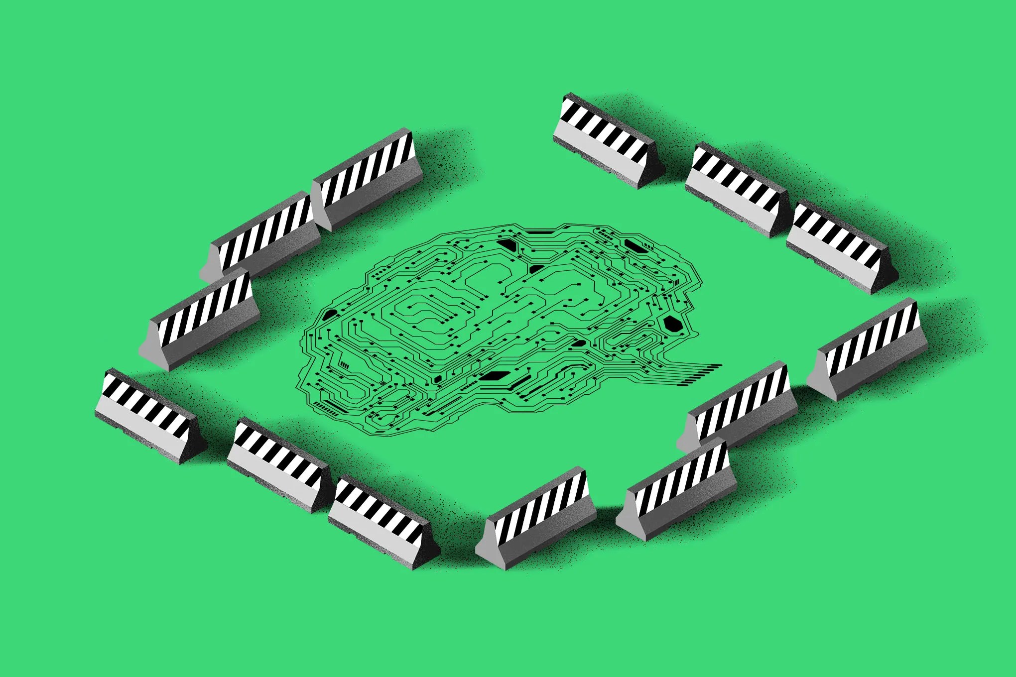 人工智能安全法规概念图